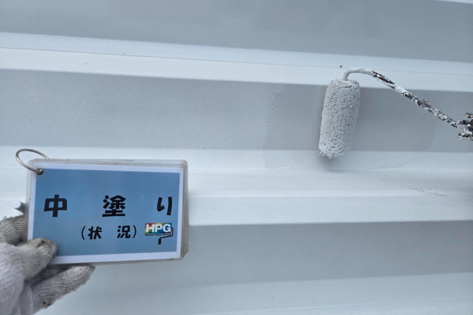 浅口市鴨方町T様　屋根塗装工事の画像