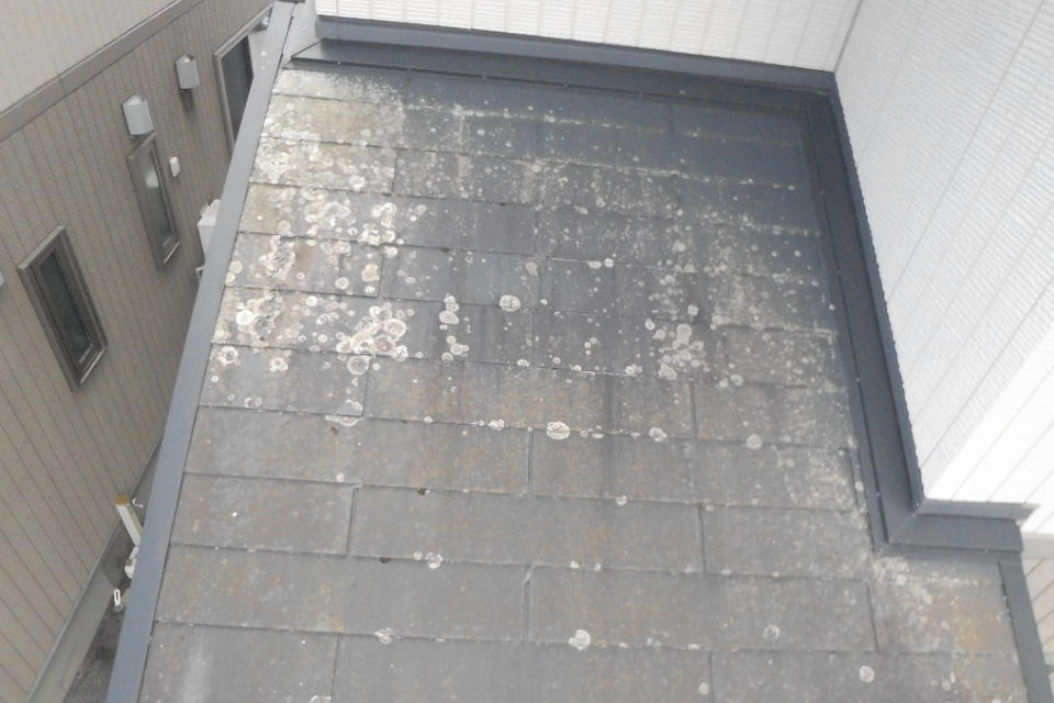 浅口市金光町アパートG様　屋根塗装工事の画像