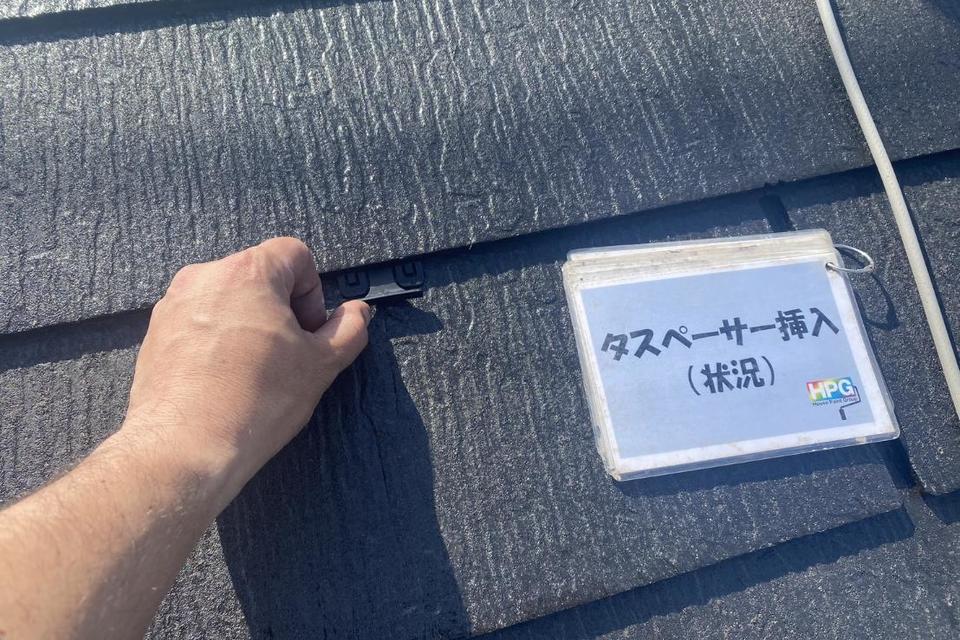 浅口市金光町アパートG様　屋根塗装工事の画像