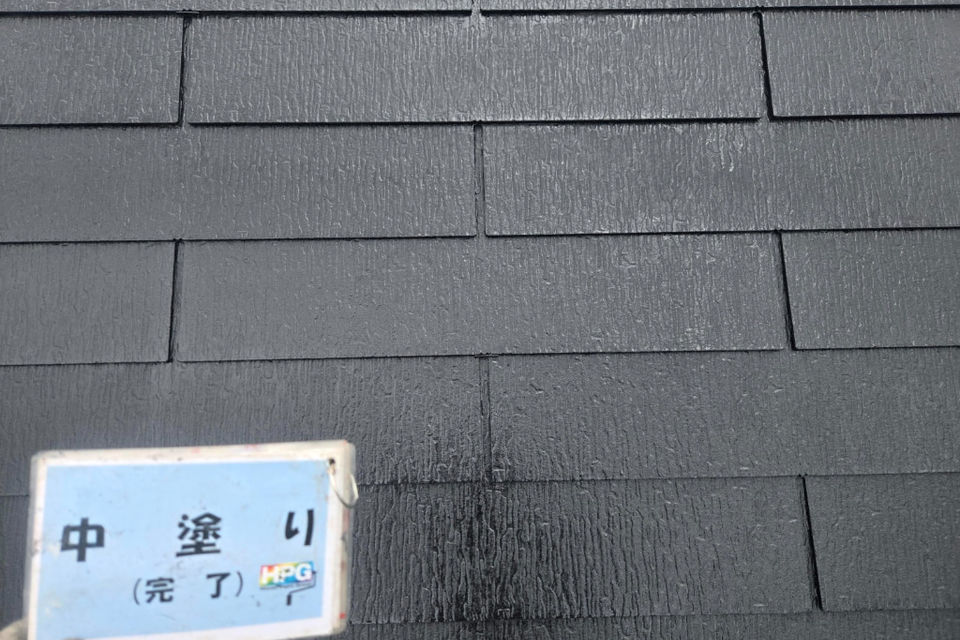 浅口市金光町アパートG様　屋根塗装工事の画像