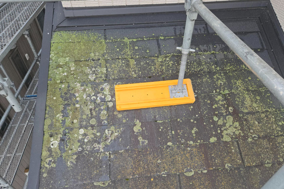 浅口市金光町アパートG様　屋根塗装工事の画像