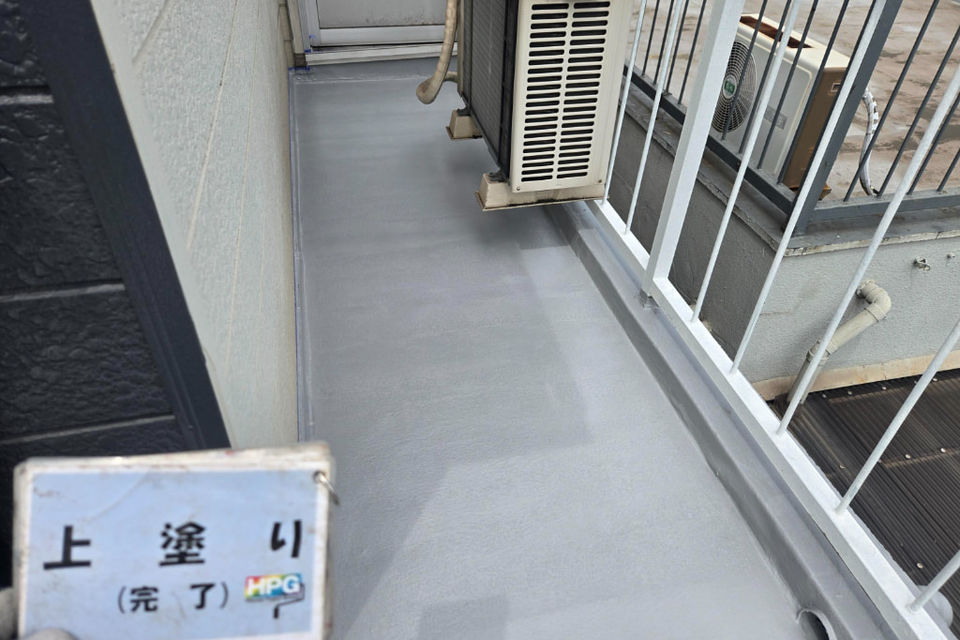 倉敷市水島店舗N様　車庫・倉庫屋根塗装工事の画像
