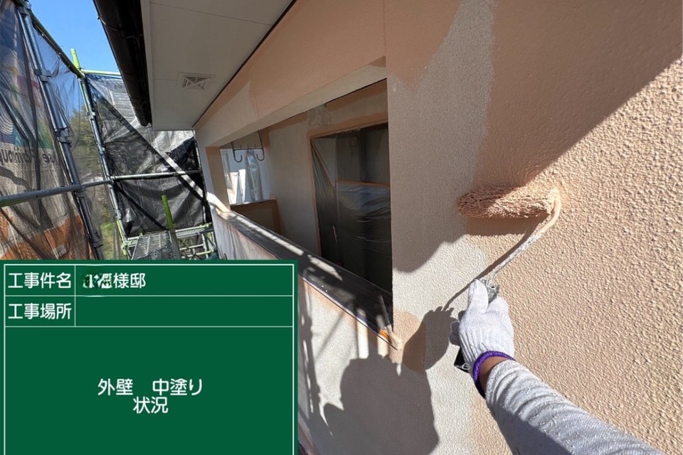 倉敷市尾原F様邸　外壁塗装工事の画像