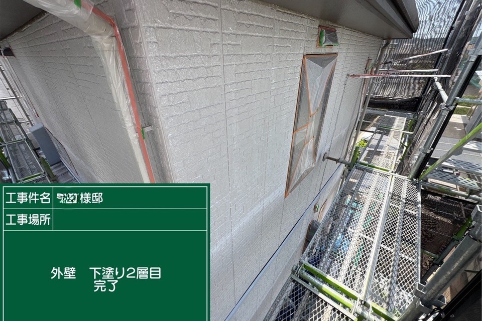 倉敷市中島M様　屋根・外壁塗装工事の画像