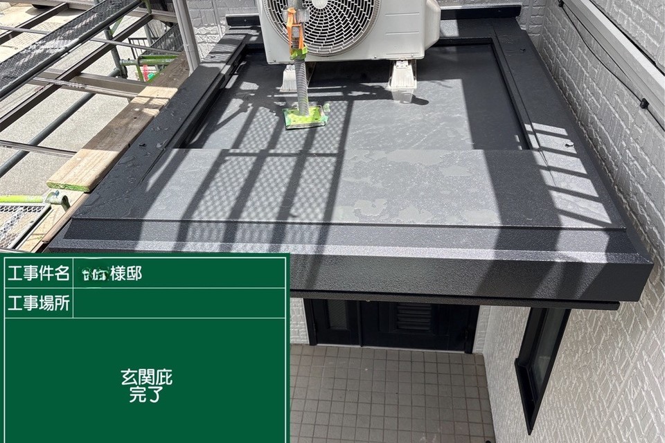 倉敷市中島M様　屋根・外壁塗装工事の画像