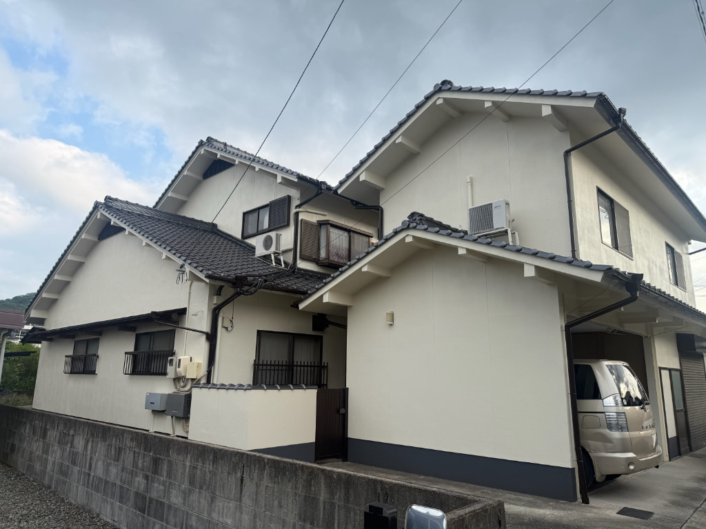 矢掛町矢掛I様邸　外壁塗装工事の画像