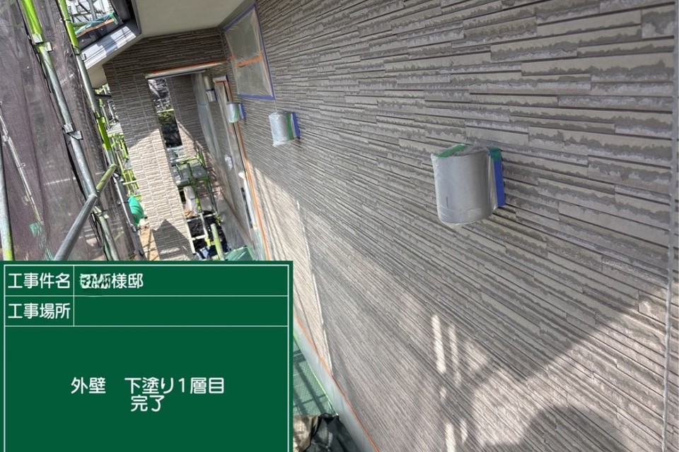 倉敷市玉島K様邸　外壁塗装工事の画像