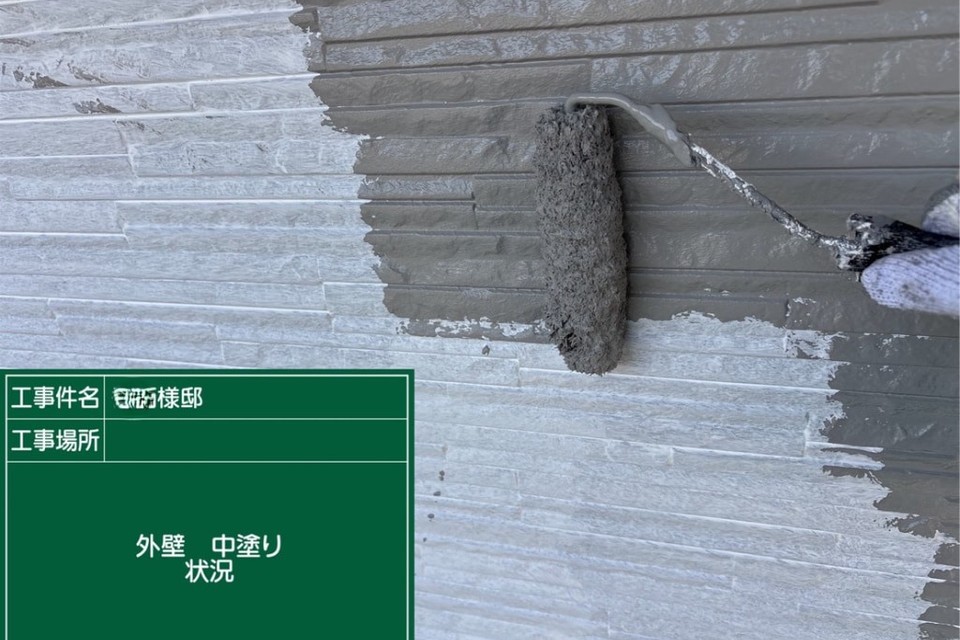 倉敷市玉島K様邸　外壁塗装工事の画像