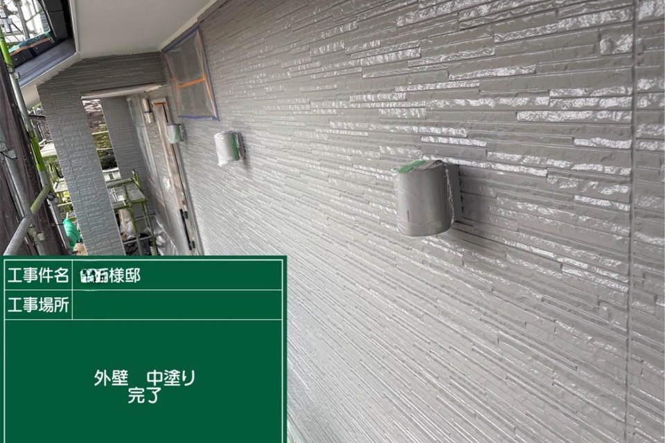倉敷市玉島K様邸　外壁塗装工事の画像