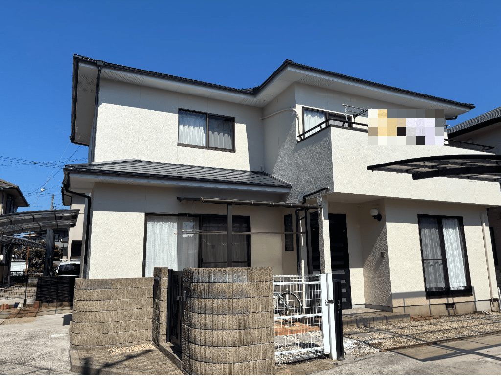 岡山市南区　O様邸　屋根・外壁塗装工事の画像
