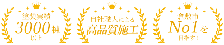 塗装実績3000棟以上