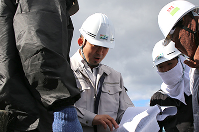 施工の確認