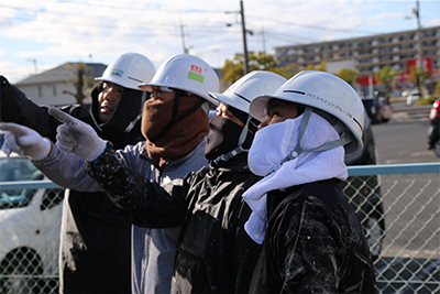 自社職人とのコミュニケーション
