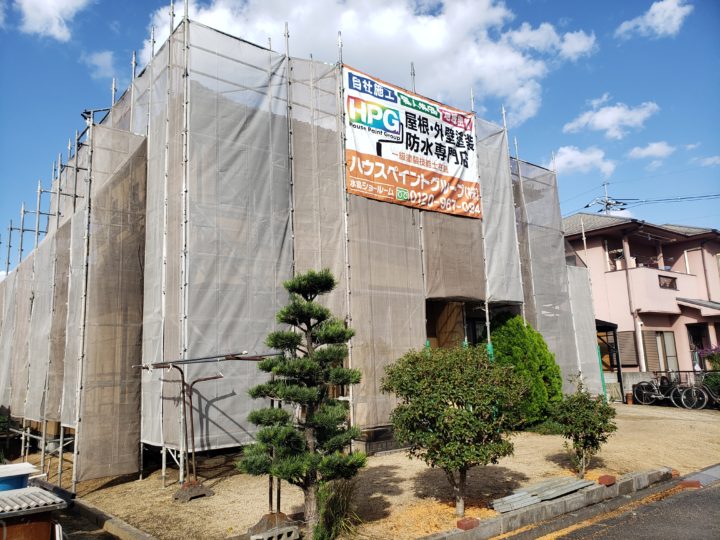 【岡山　倉敷　水島】屋根塗装・外壁塗装・雨漏り専門店　着工しております