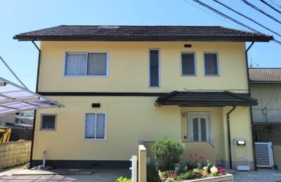 岡山市中区中島　Ｉ様邸　屋根・外壁塗装工事