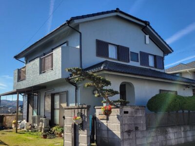 岡山市南区西高崎　Ｈ様邸　屋根・外壁塗装工事