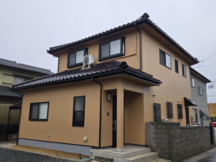 倉敷市西阿知町　M様　外壁塗装工事