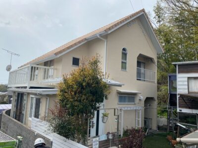 倉敷市徳芳　A様　外壁塗装工事