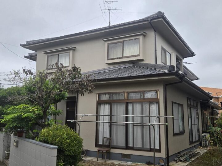 倉敷市中島K様邸　外壁塗装工事