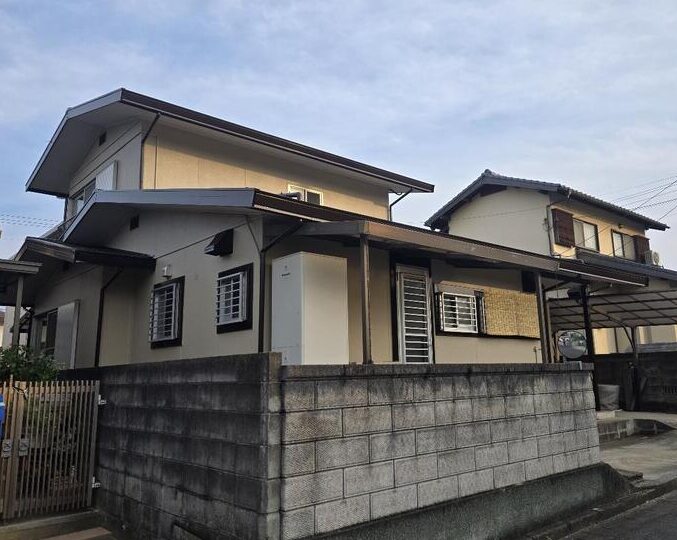 倉敷市児島　M様邸　屋根・外壁塗装工事