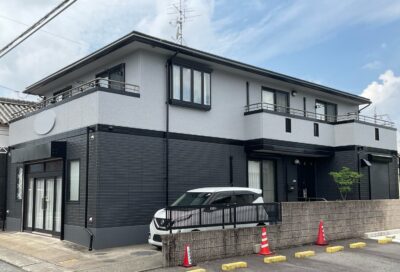 岡山市　S様邸　屋根・外壁塗装工事