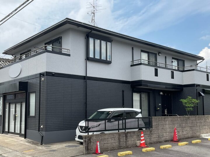 岡山市　S様邸　屋根・外壁塗装工事