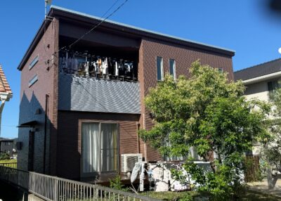 倉敷市粒浦Ｈ様邸　屋根・外壁塗装工事