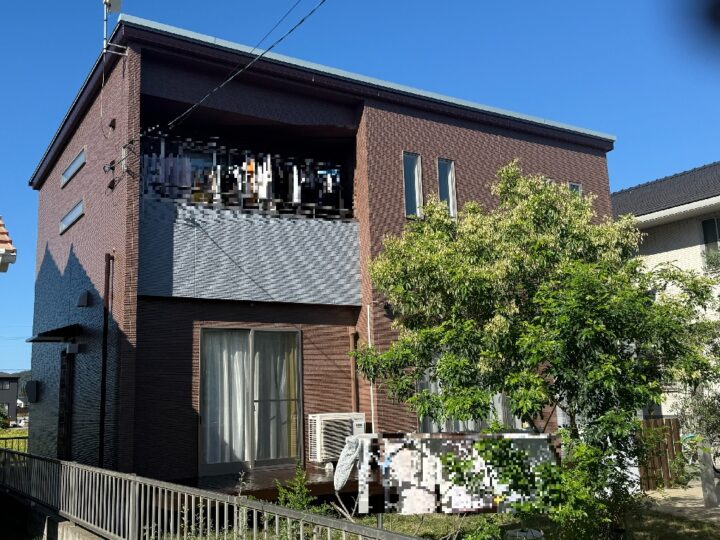 倉敷市粒浦Ｈ様邸　屋根・外壁塗装工事