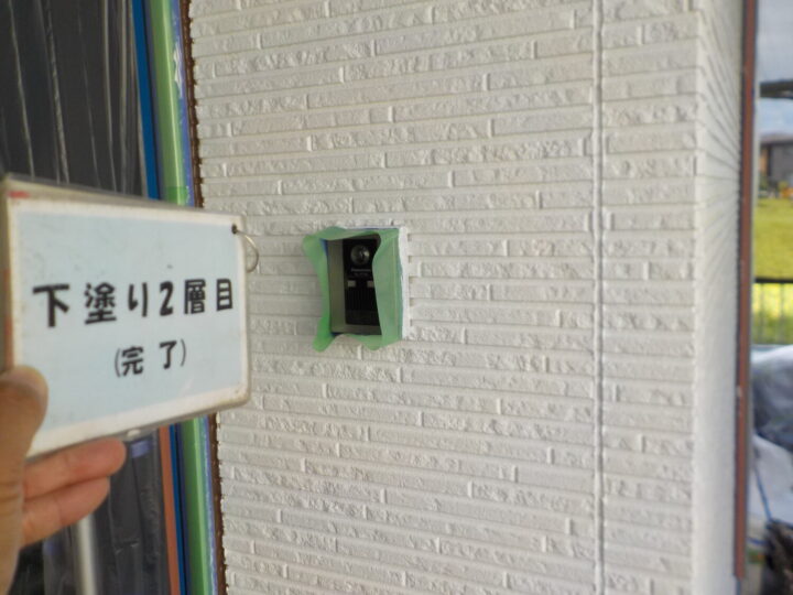 下塗り2層目完了