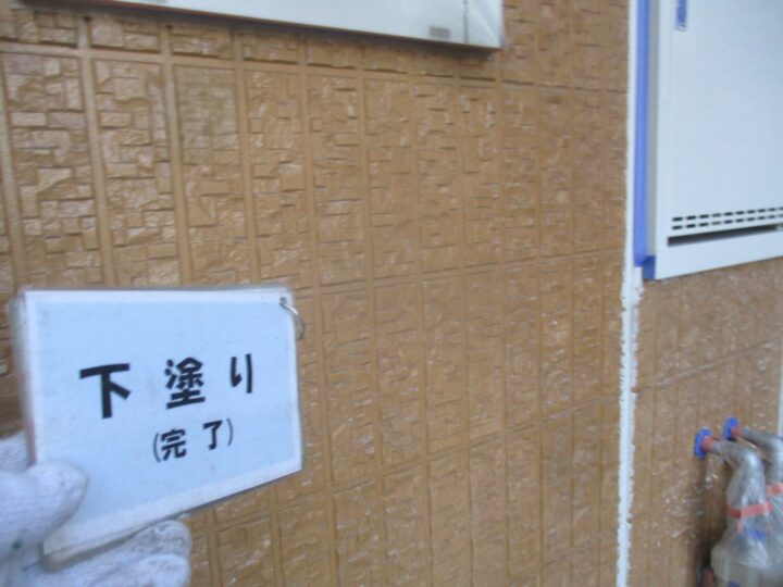 下塗り1層目完了