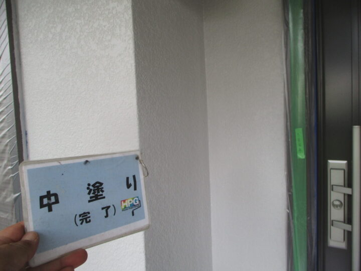 中塗り完了