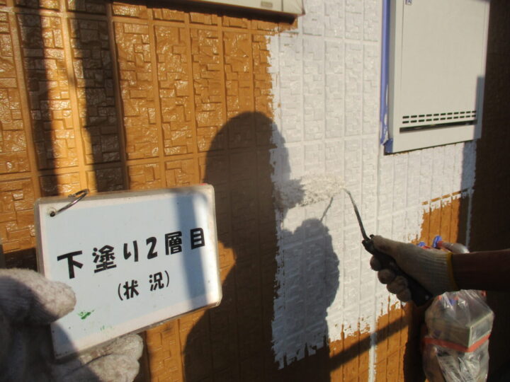 下塗り2層目