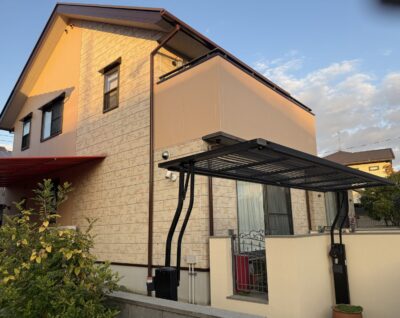 倉敷市水江 M様邸 屋根・外壁塗装工事