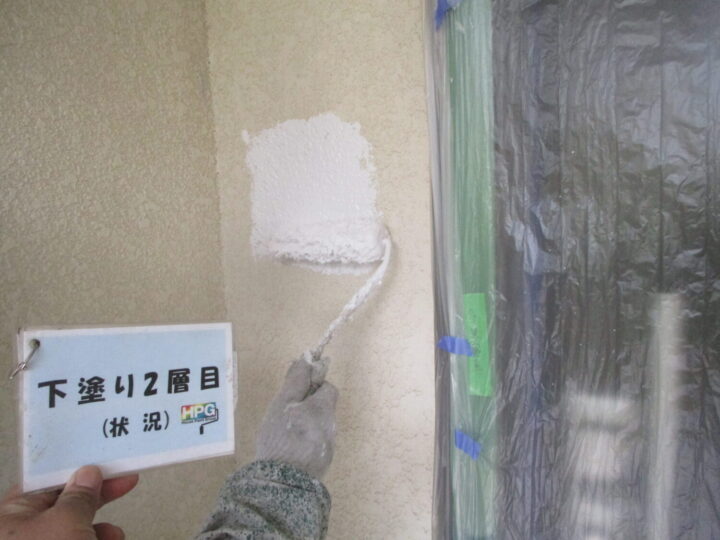 下塗り2層目