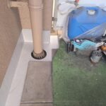 倉敷市中畝　アパートO様　ベランダ防水工事