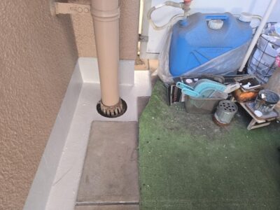 倉敷市中畝 アパートO様 ベランダ防水工事