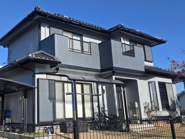 浅口市金光町　A様邸　外壁塗装工事