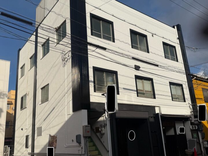 水島テナントビル🏢　外壁塗装工事